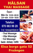 Hälsan Thai Massage i Fruängen